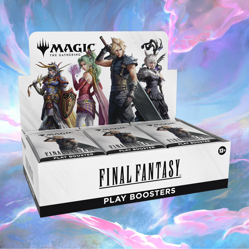Final Fantasy Play Booster Display