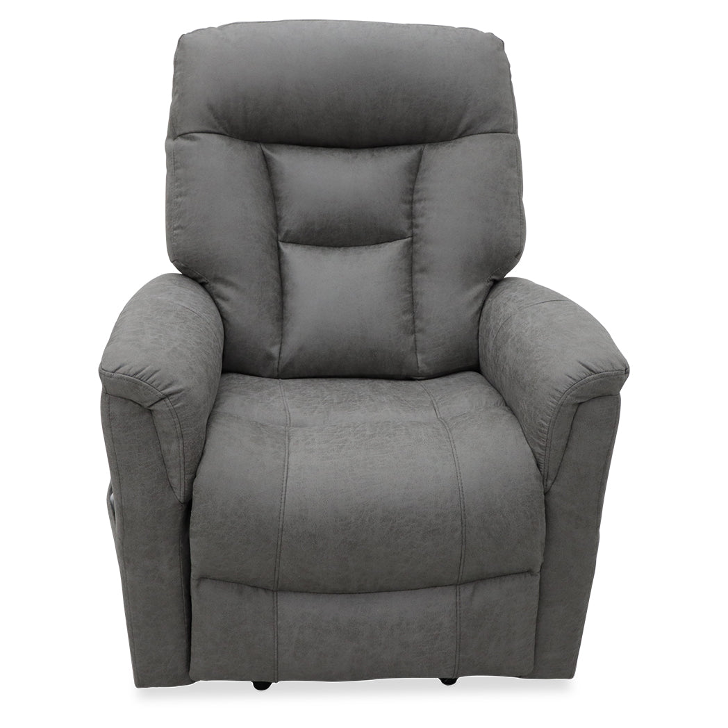 Corinthia Riser Recliner with Heat and Massage - Dark Grey Tech Fabric